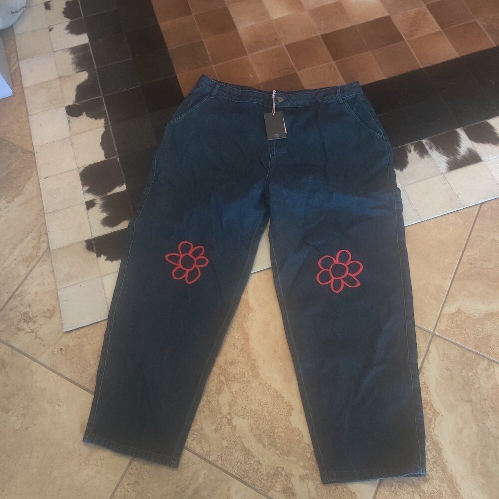 Lazy Oaf pants size 40 men 18 women New UNISEX